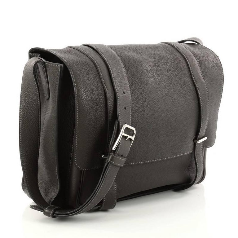 Hermes Steve Messenger Bag Clemence 35 at 1stDibs hermes steve bag, hermes steve 35