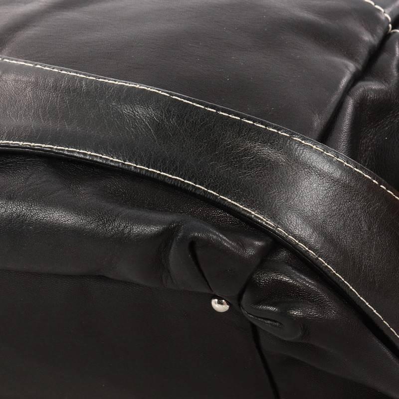 Chanel Lax Accordion Camera Bag Leather Medium 1