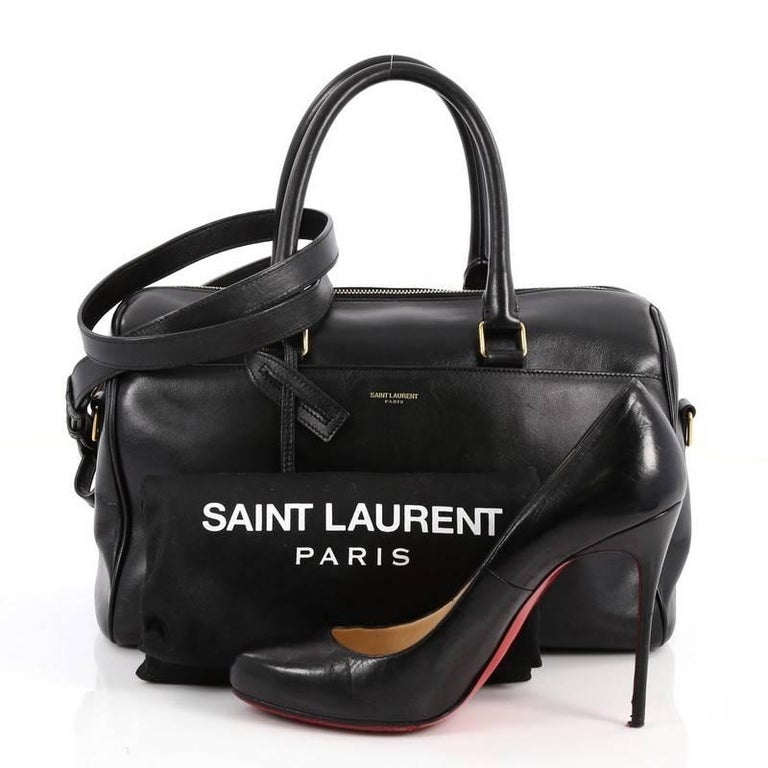 Saint Laurent Classic Duffle Bag Leather 12 at 1stDibs saint laurent