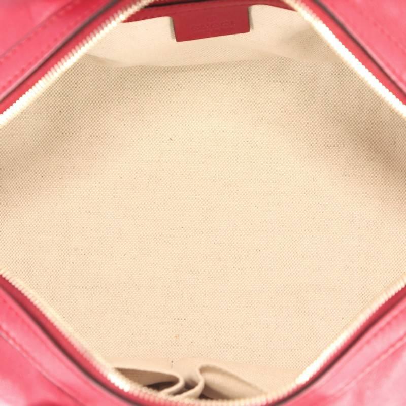 Gucci Joy Boston Bag Leather with Microguccissima Small 3