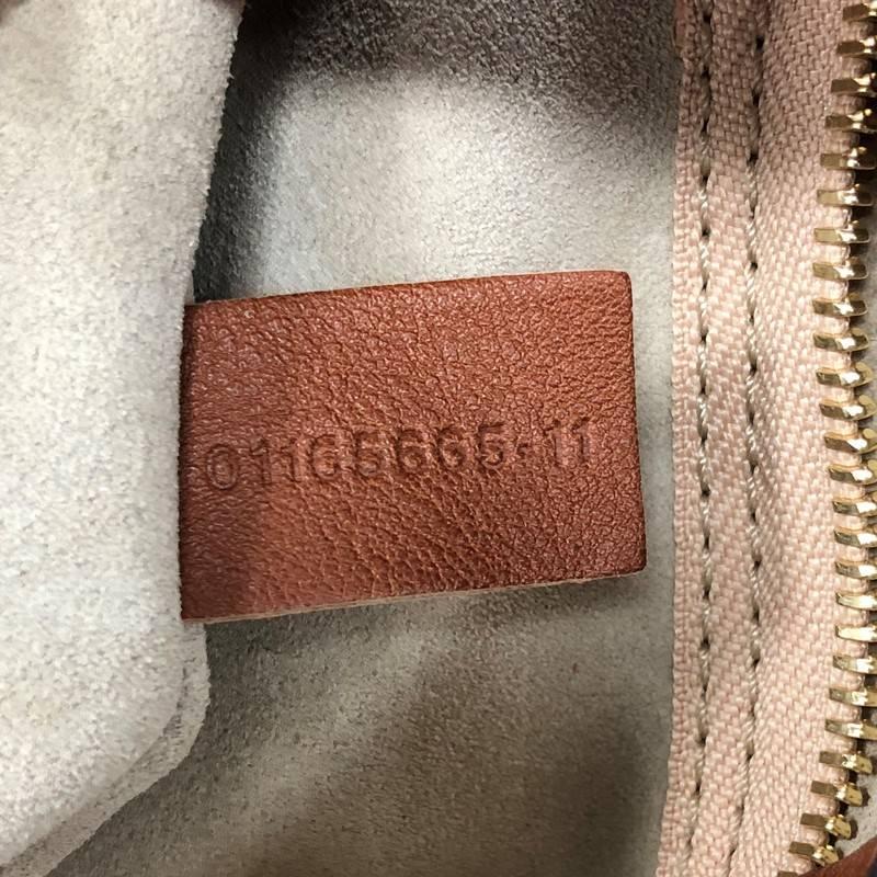 Chloe Indy Double Carry Bag Suede Small In Fair Condition In NY, NY