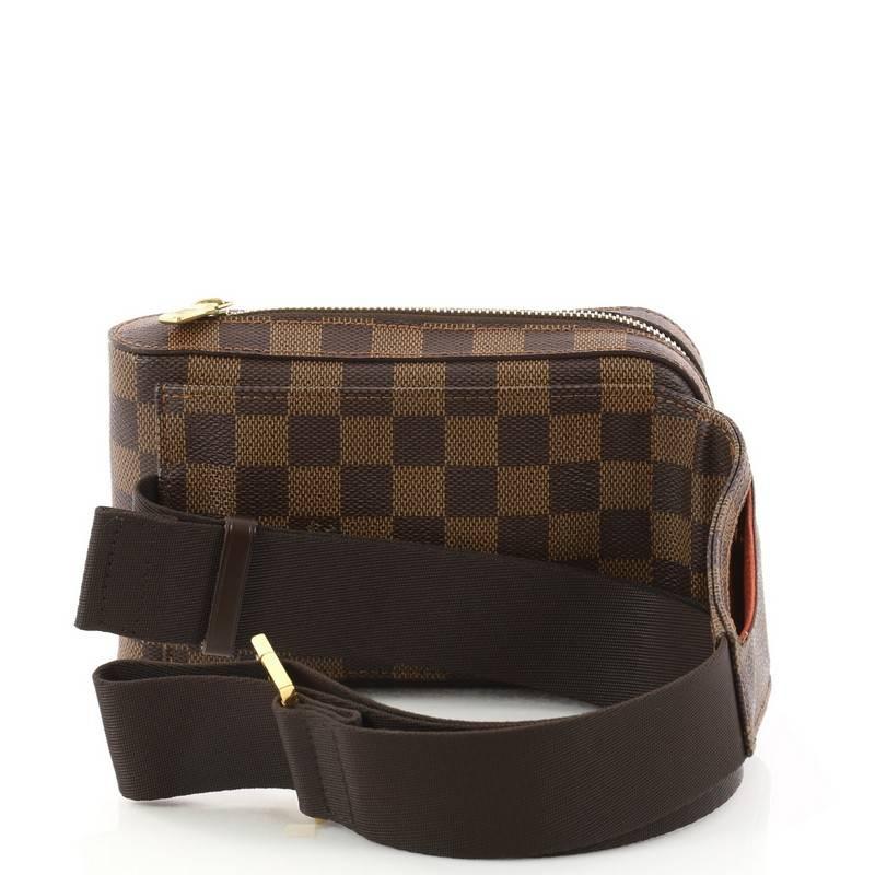 Brown Louis Vuitton Geronimos Waist Bag Damier