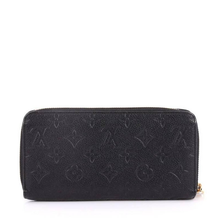 Louis Vuitton Zippy Wallet Monogram Empreinte Leather at 1stDibs