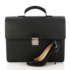 Louis Vuitton Robusto 2 Briefcase Taiga Leather