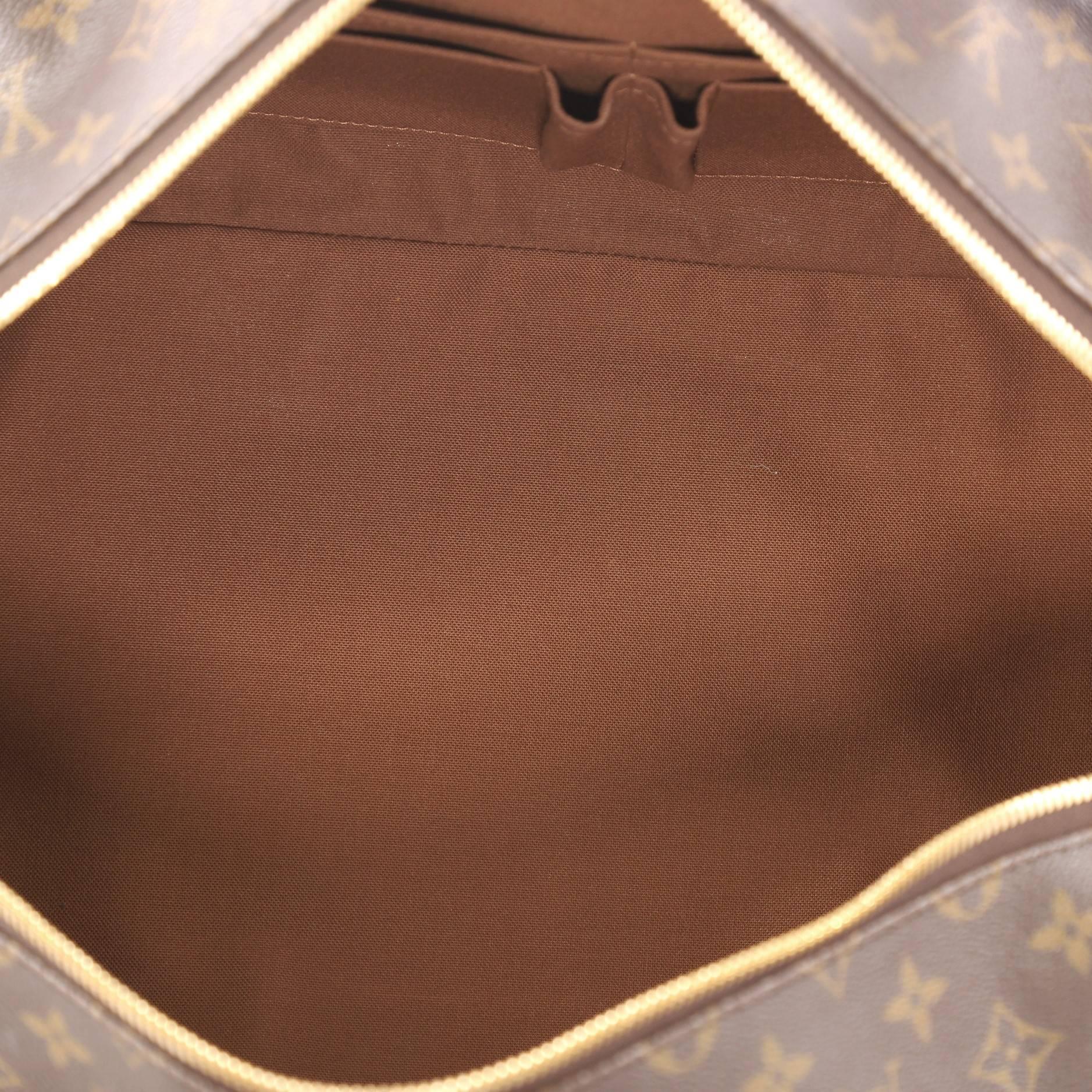 Black Louis Vuitton Beaubourg Weekender Bag Monogram Canvas MM