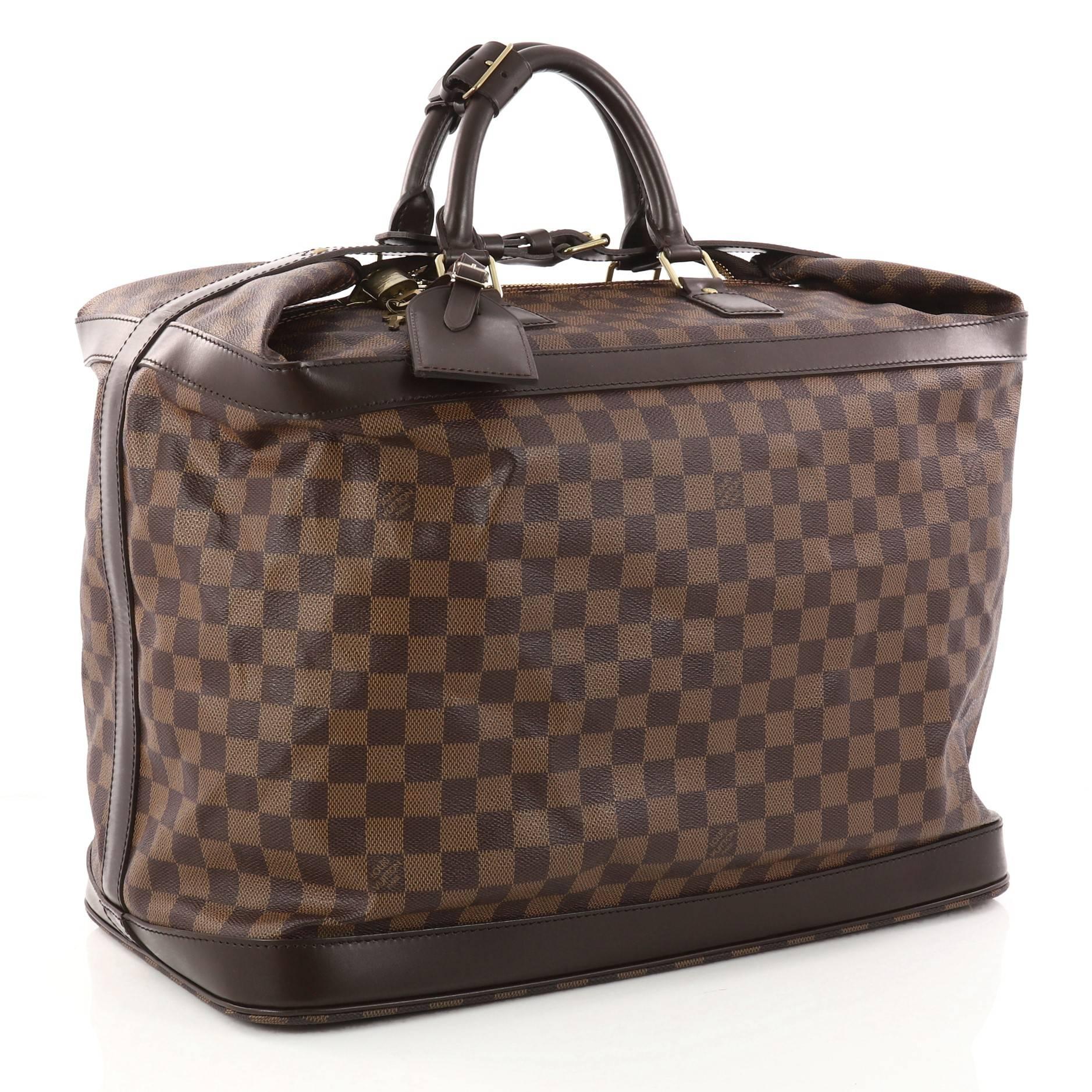 Black Louis Vuitton Cruiser Handbag Damier 45