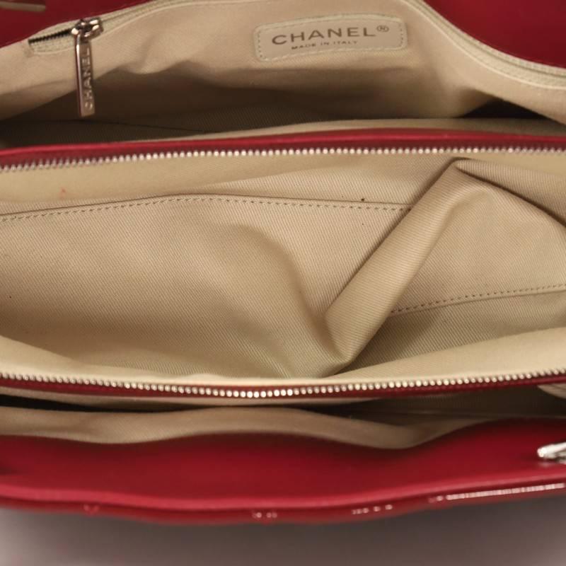 Chanel Timeless CC Shopping Tote Quilted Patent Medium 2