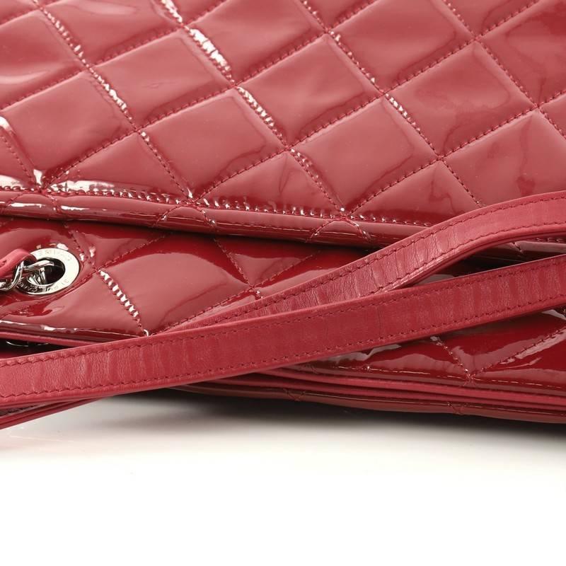 Chanel Timeless CC Shopping Tote Quilted Patent Medium 1