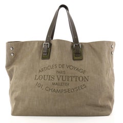 Louis Vuitton Limited Edition Articles de Voyage Cabas Denim XL