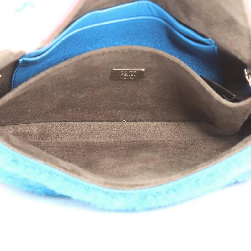 Women's or Men's Fendi Baguette Shearling Micro
