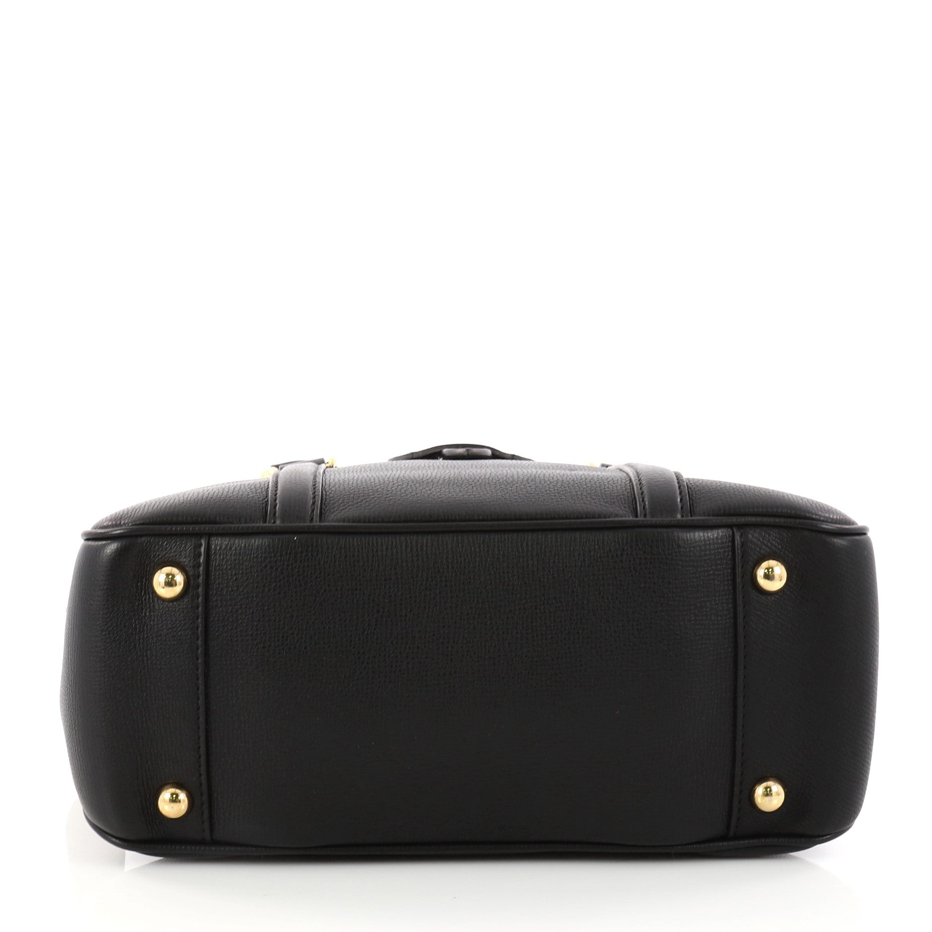 Burberry Milverton Convertible Tote Leather With House Check