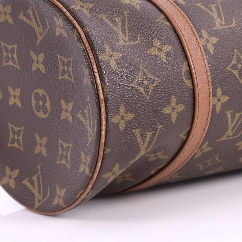 Louis Vuitton Papillon Handbag Monogram Canvas 30 1