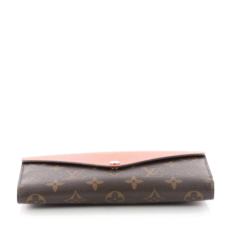 LOUIS VUITTON Monogram Epi Marie-Lou Long Wallet Piment 1289105