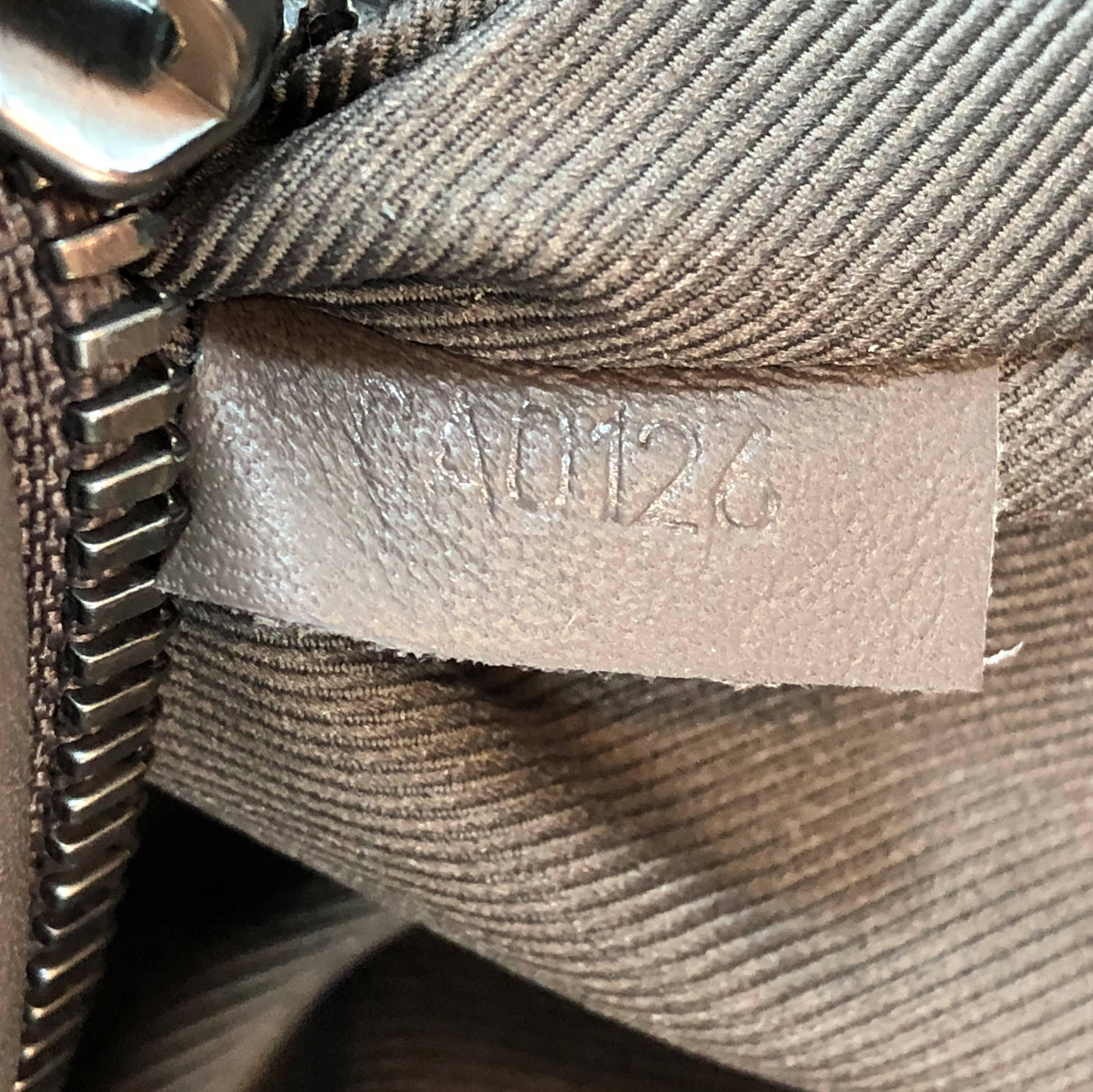 Women's Louis Vuitton NM Damier Infini Leather Porte-Documents Jour Bag