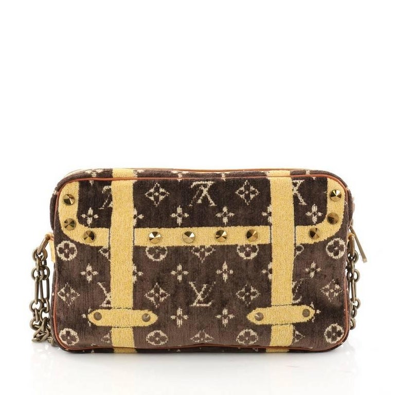 Louis Vuitton Trompe L'Oeil Trocadero Handbag Monogram Velvet 27