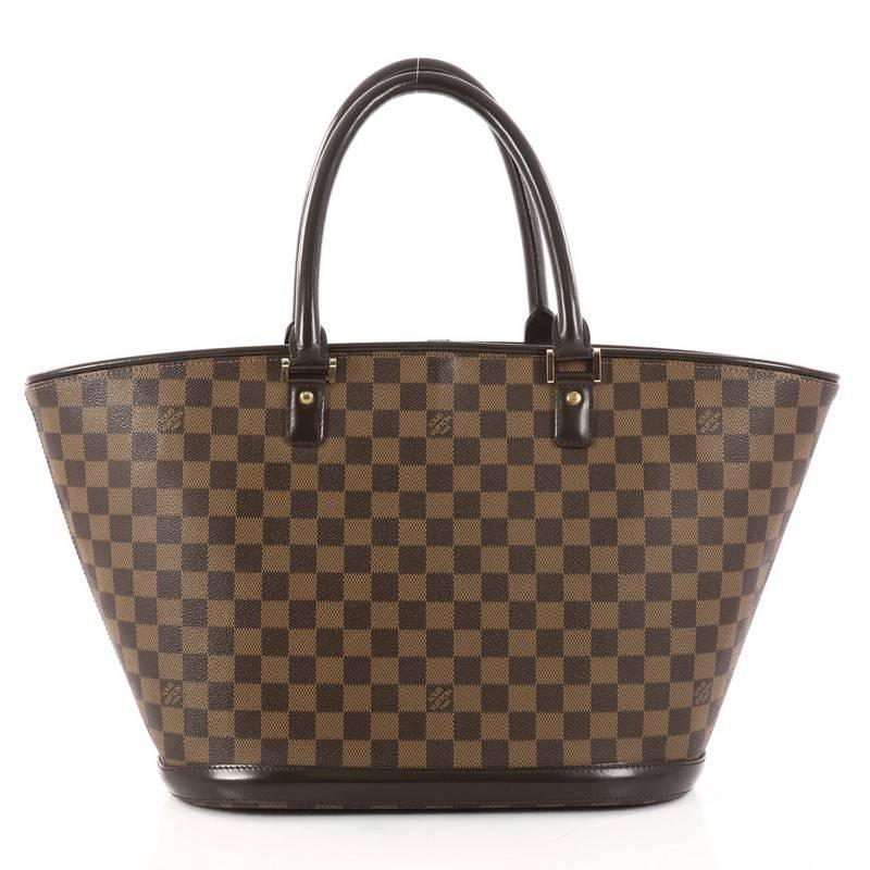 Louis Vuitton Manosque Handbag Damier GM In Good Condition In NY, NY