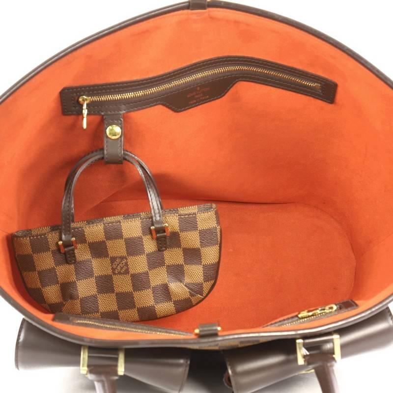 Louis Vuitton Manosque Handbag Damier GM 2