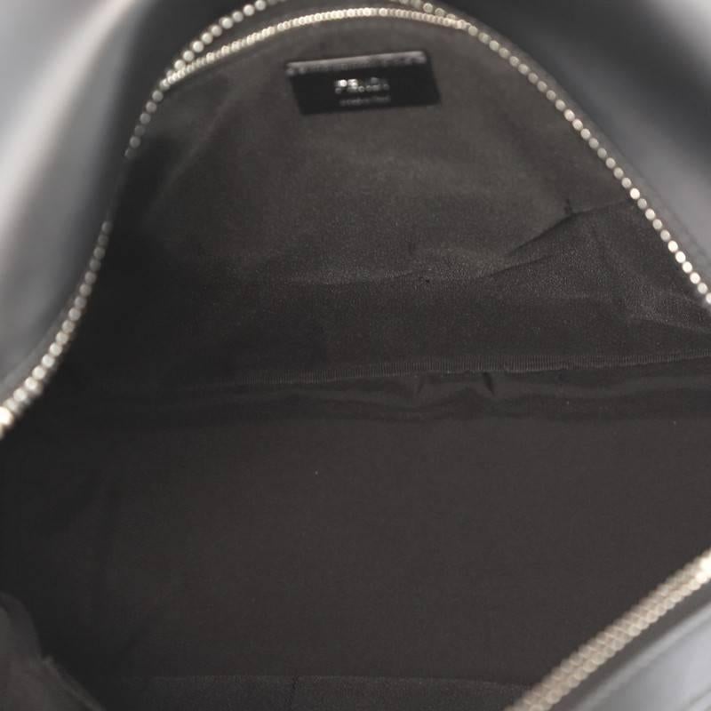 Fendi Faces Backpack Nylon and Leather  1
