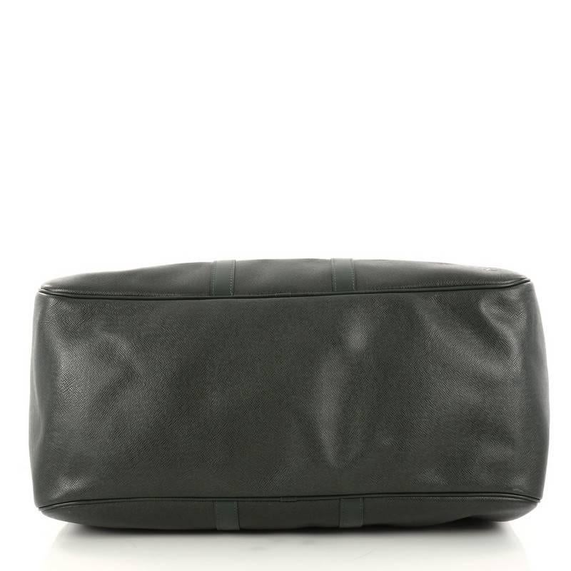 Women's Louis Vuitton Kendall Handbag Taiga Leather GM