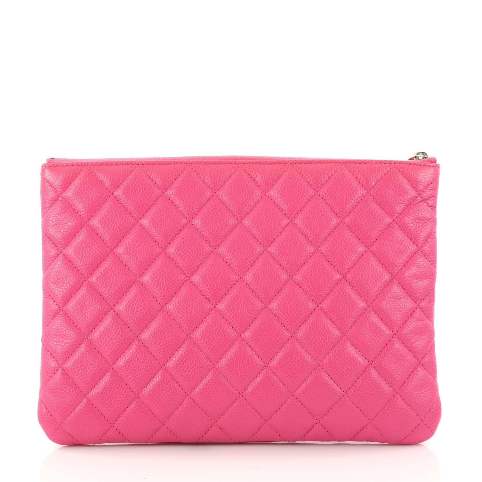 chanel o case pink