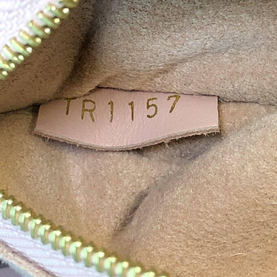 Louis Vuitton Double V Handbag Calfskin and Monogram Canvas from 2017 In Good Condition In NY, NY