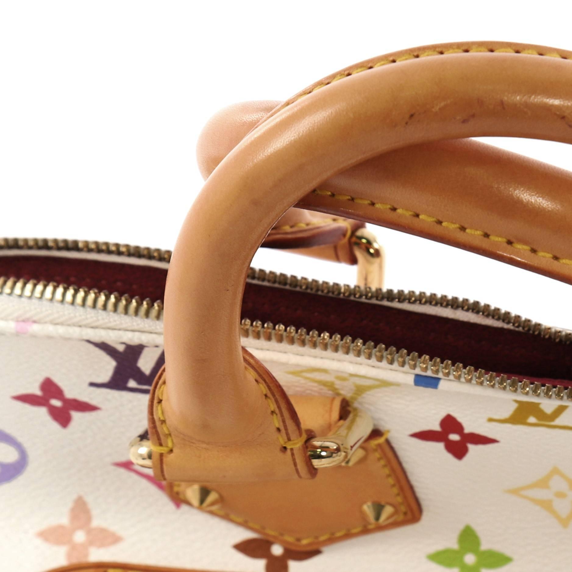 Louis Vuitton Alma Handbag Monogram Multicolor PM 2