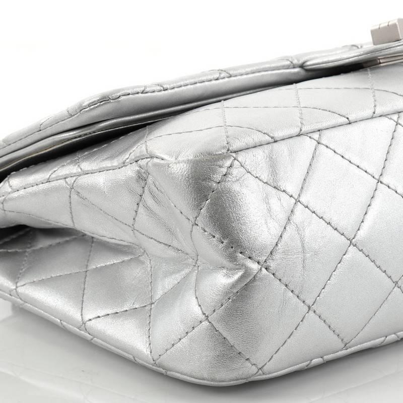 Chanel Reissue 2.55 Handbag Quilted Metallic Calfskin 226 1