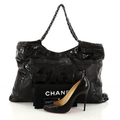 Chanel Brooklyn Tote Leather Patchwork Large