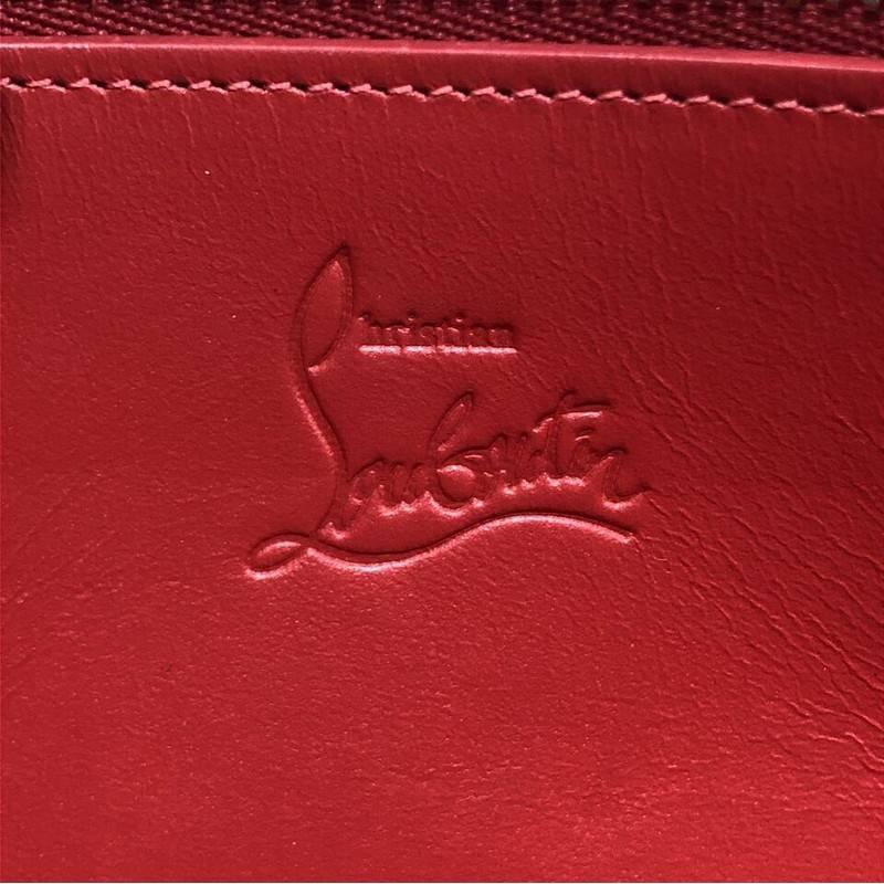 Christian Louboutin Panettone Wallet Spiked Leather  2