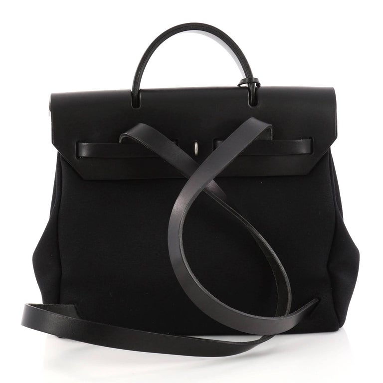 Hermes Herbag Backpack Toile at 1stdibs
