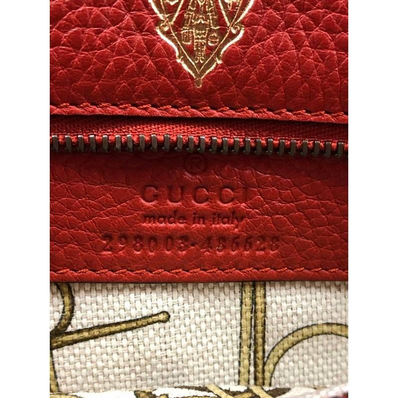 Gucci Large Stirrup Top Handle Leather Bag  1