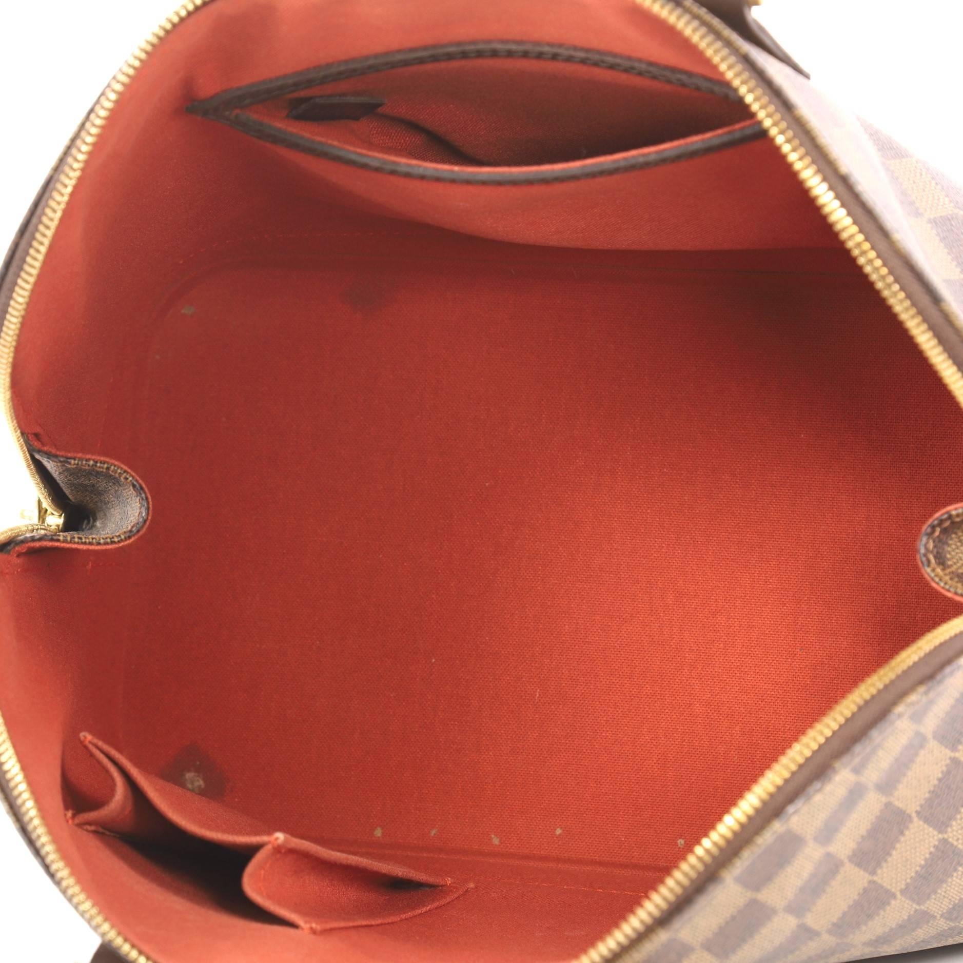 Louis Vuitton Vintage Alma Handbag Damier PM 3