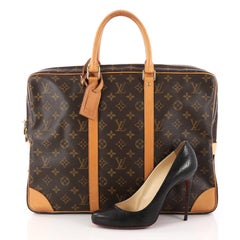 Louis Vuitton Porte-Documents Voyage Briefcase Monogram Canvas