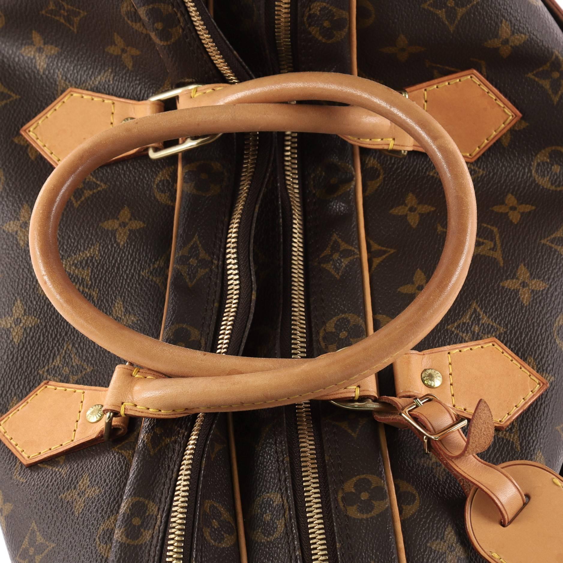 Louis Vuitton Porte-Documents Voyage Soft Compartment Briefcase Monogram Canvas In Good Condition In NY, NY