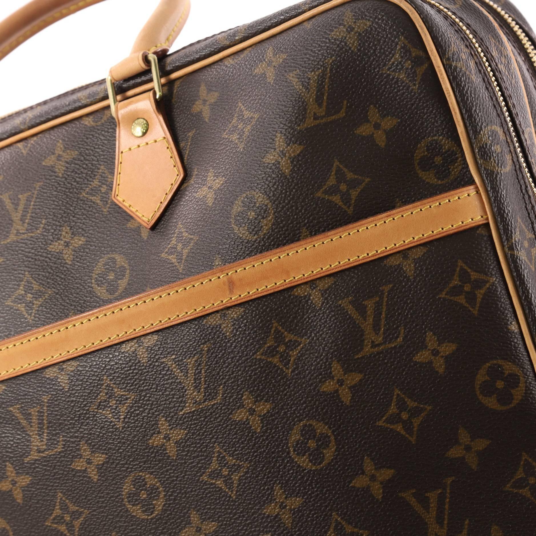 Louis Vuitton Porte-Documents Voyage Soft Compartment Briefcase Monogram Canvas 1