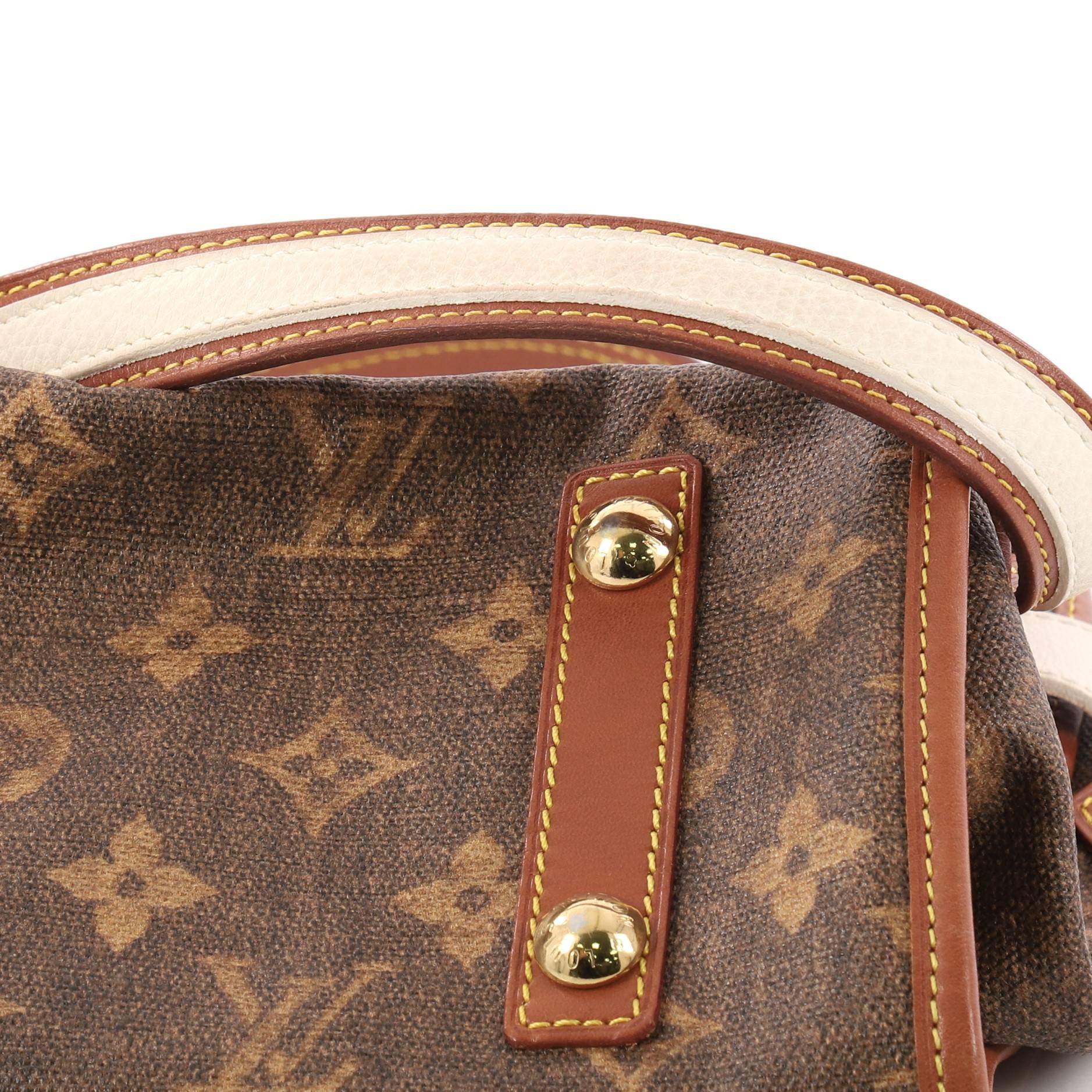 Louis Vuitton Tisse Sac Handbag Limited Edition Monogram Canvas Rayures PM 3