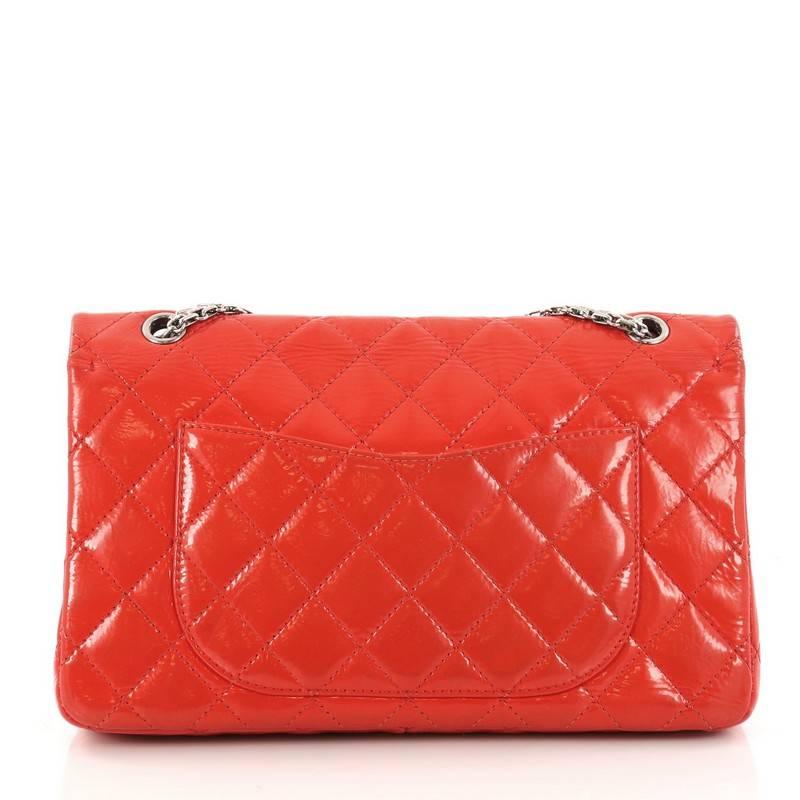 Chanel Reissue 2.55 Handbag Quilted Patent 227 In Good Condition In NY, NY