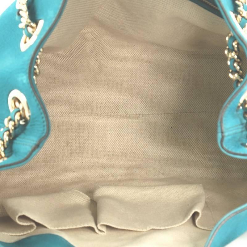 Gucci Soho Chain Strap Shoulder Bag Nubuck Medium 3