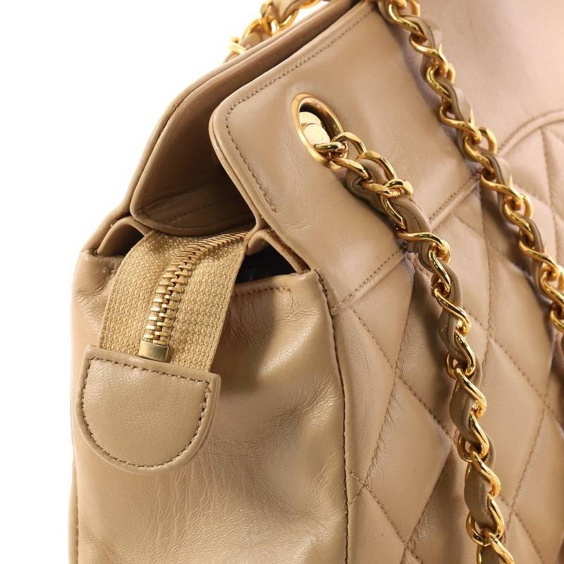 Chanel Vintage Chain Tote Quilted Lambskin Medium 2