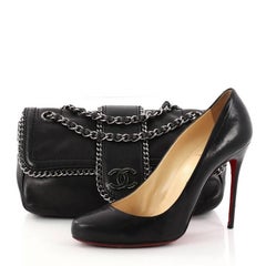 Chanel Madison Flap Bag Leather Medium