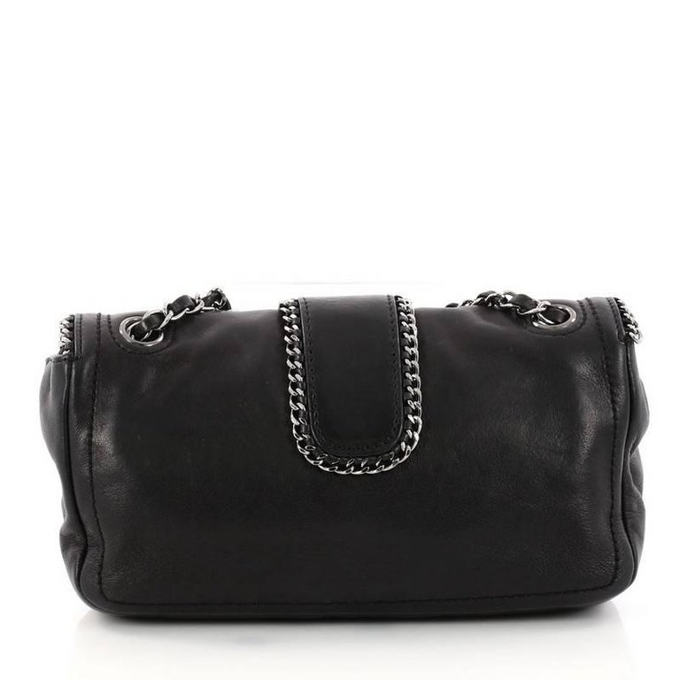 Chanel Madison Flap Bag Leather Medium