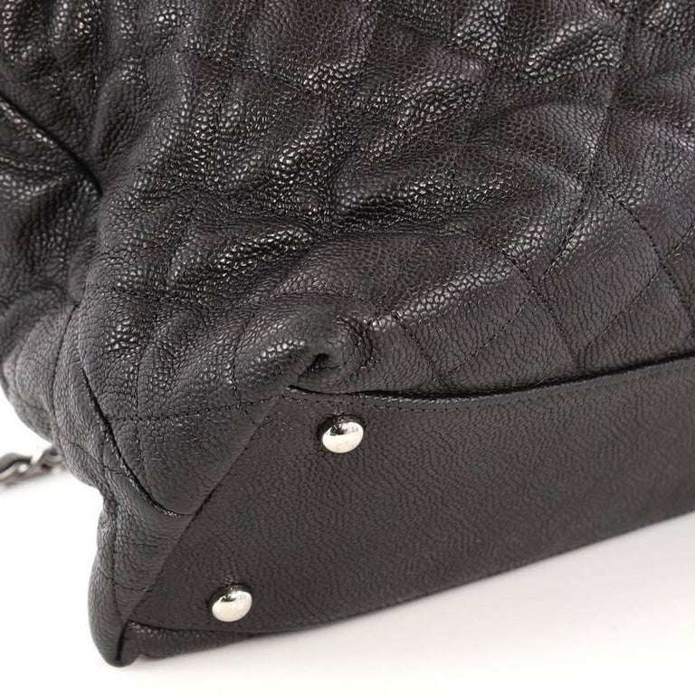 Chanel French Riviera Hobo Quilted Caviar Large at 1stDibs