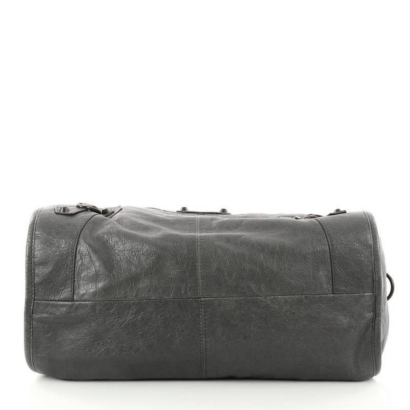 Women's Balenciaga Twiggy Classic Studs Handbag Leather Maxi