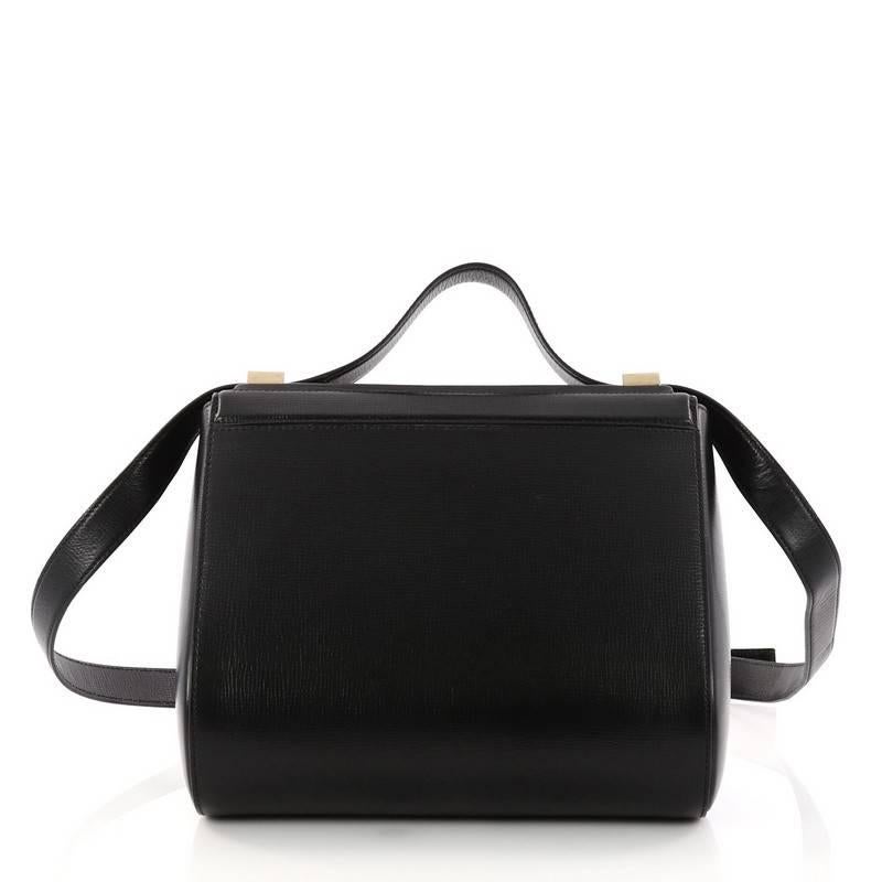 Black Givenchy Pandora Box Handbag Leather Medium