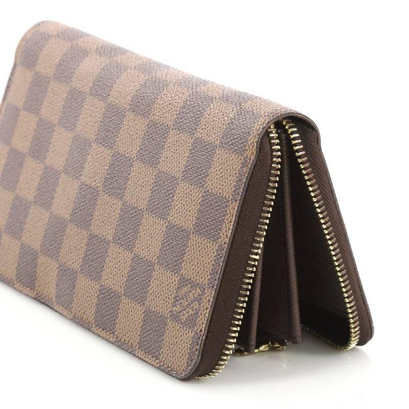 Louis Vuitton Zippy Wallet Damier 1