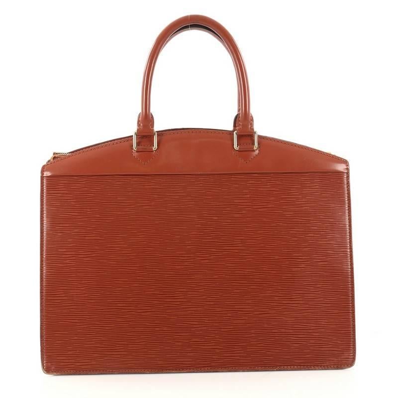 Louis Vuitton Riviera Epi Leather Handbag  In Good Condition In NY, NY