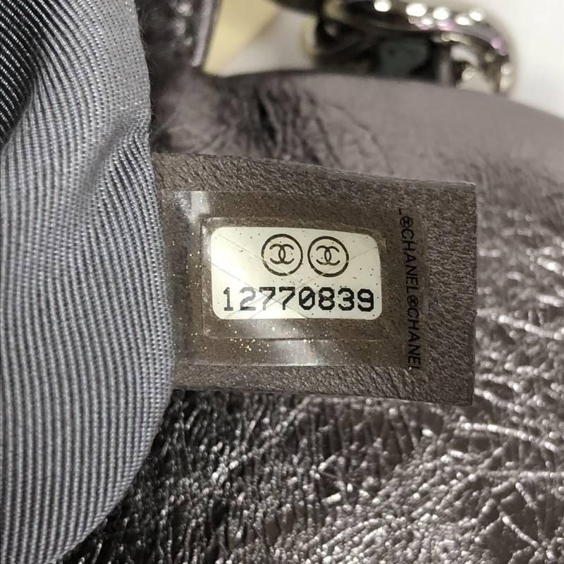 Women's Chanel Timeless Chain Around Flap Bag Metallic Aged Calfskin Small