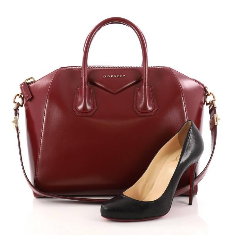 Givenchy antigona burgundy new arrivals