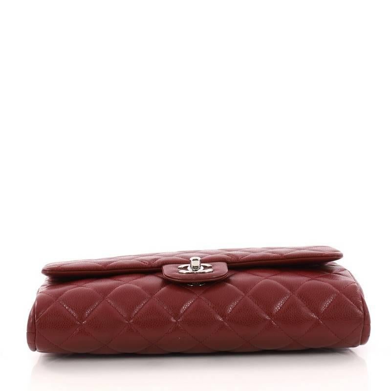 Women's Chanel Clutch with Chain Quilted Caviar