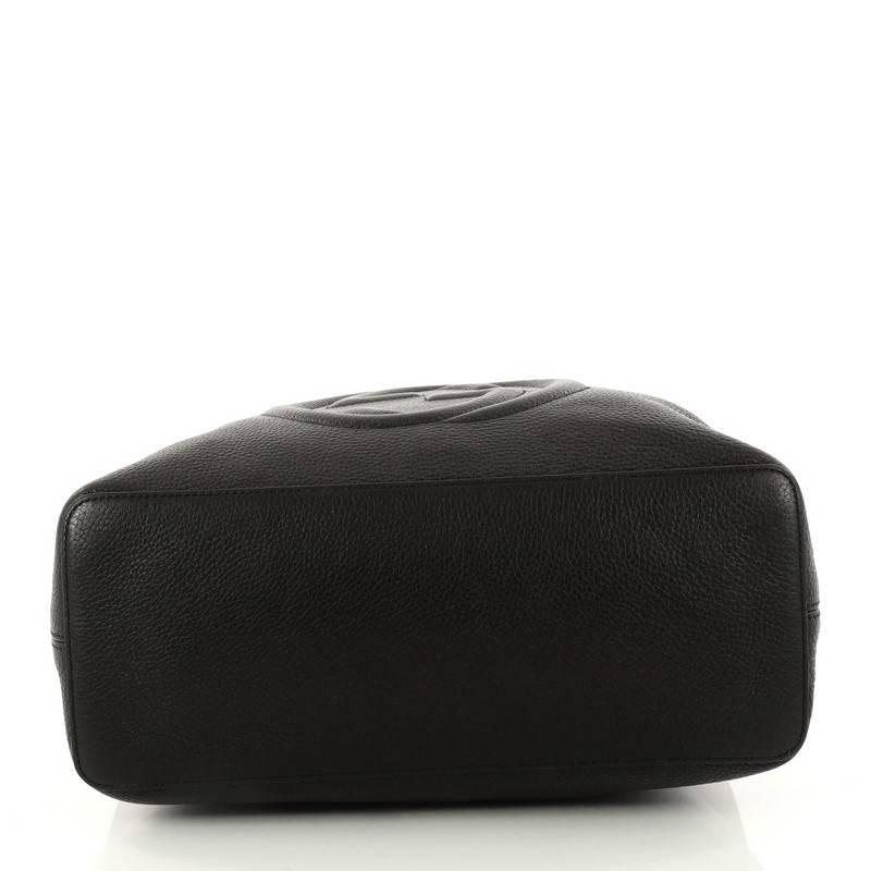 Gucci Soho Convertible Hobo Leather Large In Good Condition In NY, NY